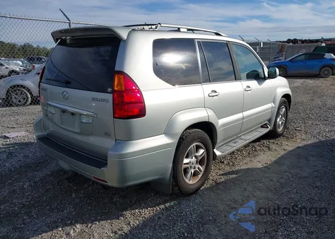 2004 Lexus Gx 470 from USA, damaged, VIN JTJBT20X240061085